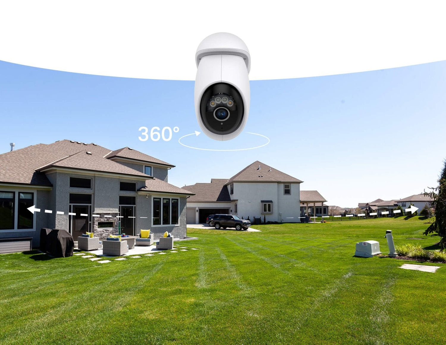 360-Grad-Kamera außen: C520WS und C560WS im Vergleich