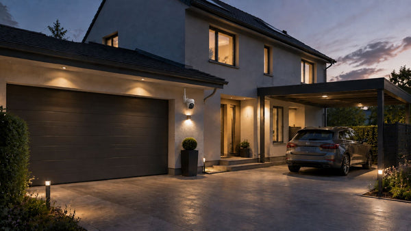 Überwachungskamera für Garage und Carport: Sichtfeld, Nachtsicht und WLAN-Reichweite