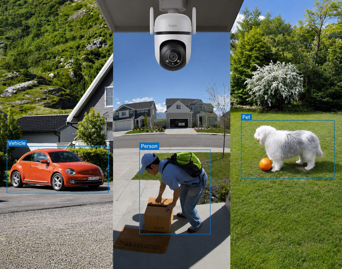 Outdoor-Kamera mit Bewegungsmelder: C520WS, C425 und C720 im Praxisvergleich