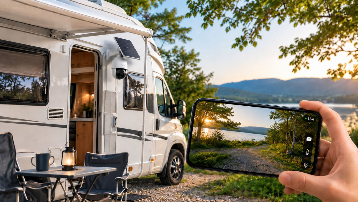 Überwachungskamera für Wohnmobil und Camper: Strom, Mobilfunk und Montage richtig planen