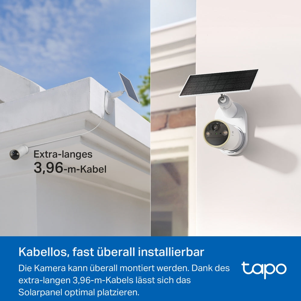 Tapo C460 KIT 4K 8MP, Solarpanel-Set