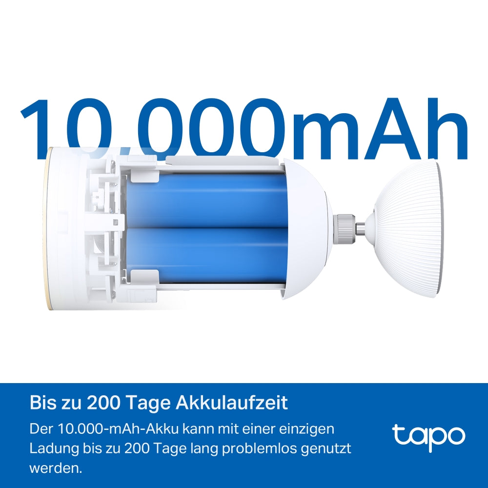 Tapo C460 4K 8MP, 10000mAh-Akku