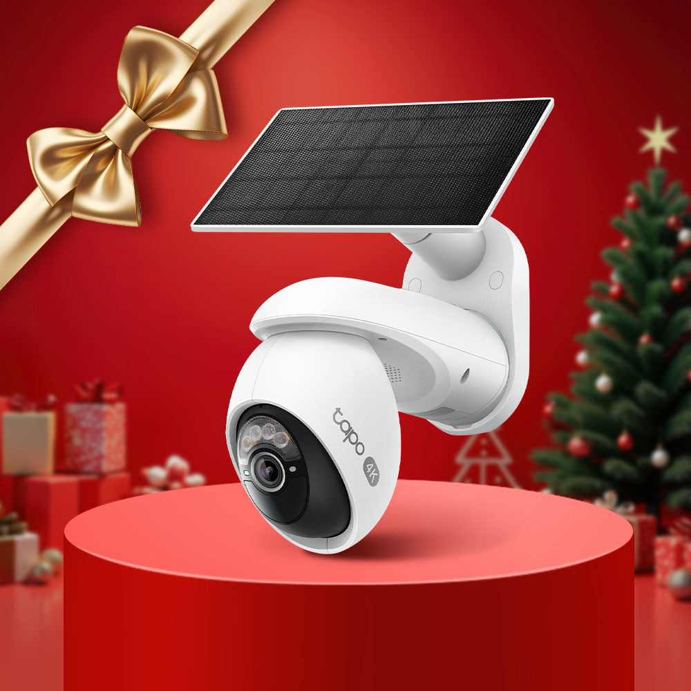 Tapo C660 KIT 4K 8MP 360°, Solarpanel-Set