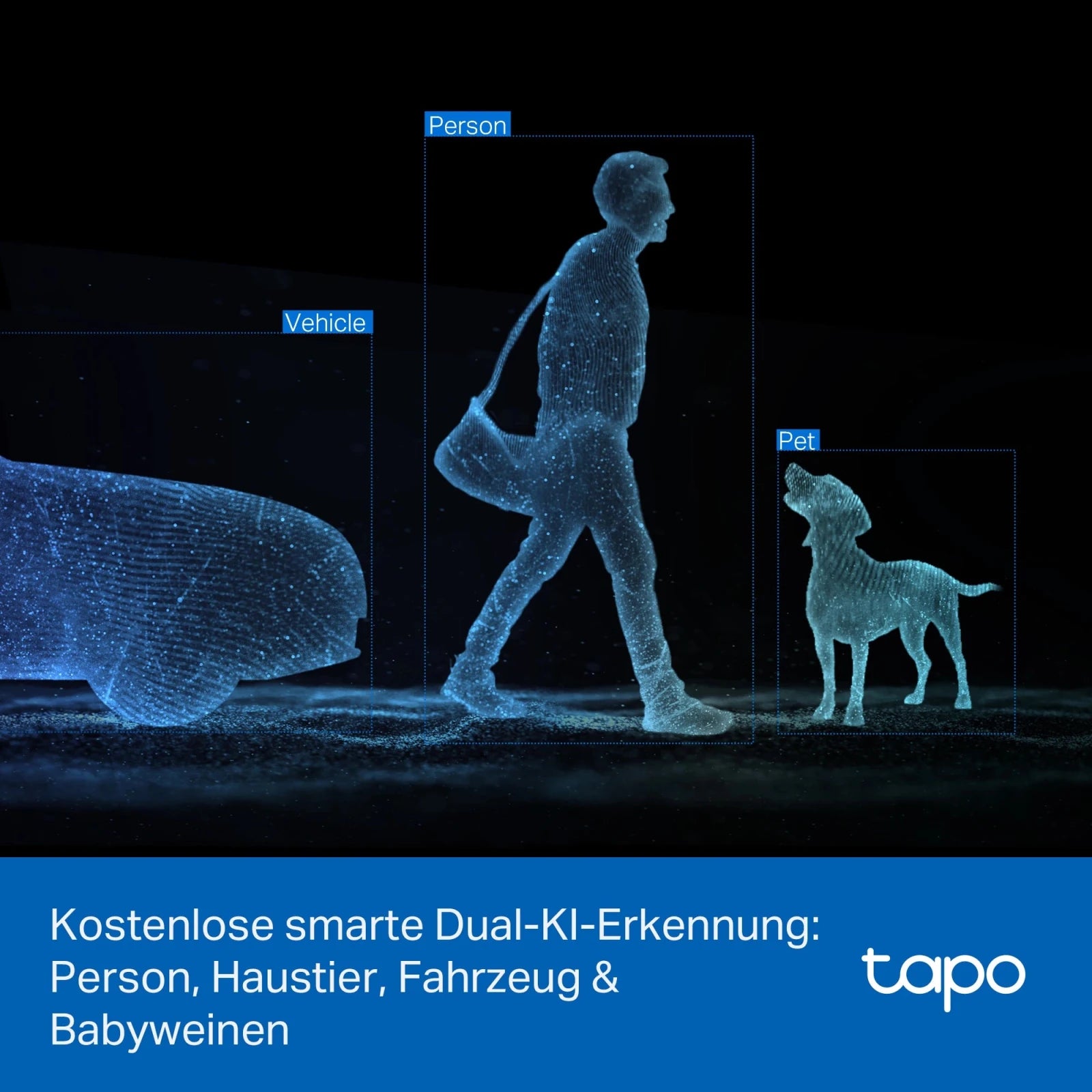 2K+2K Dual - Objektiv 360° Indoor - Kamera | Tapo C245D - Tapo C245D