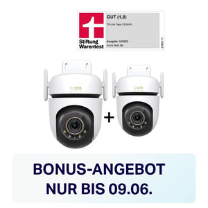 3K 5MP 360° Outdoor Kamera | Tapo C530WS(2er-Pack)