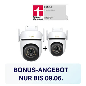 3K 5MP 360° Outdoor Kamera | Tapo C530WS(2er-Pack)