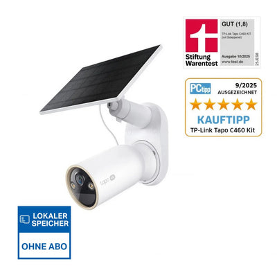 4K 8MP 10000mAh Solarbetriebene Akku Kamera | Tapo C460 KIT