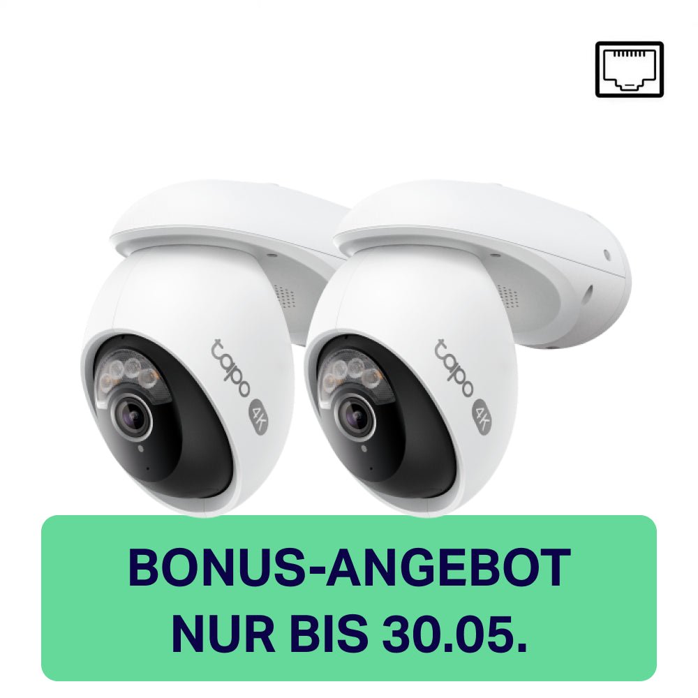 4K 8MP 360° Outdoor Kamera | Tapo C560WS (2er - Pack) - Mai2