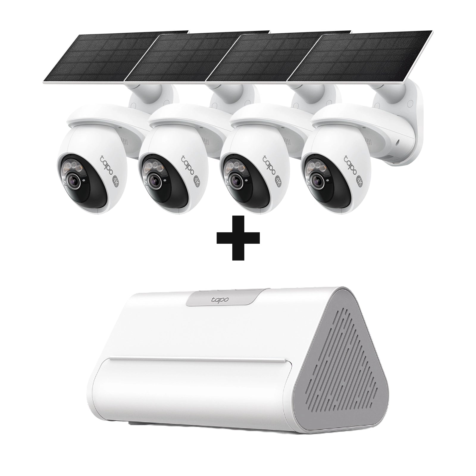 4K 8MP 360° Profi - Überwachungssystem | Tapo H500 + C660 KIT (4er - Pack) - April2