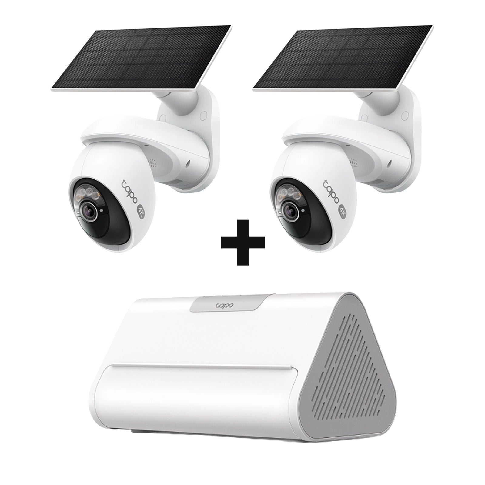 4K 8MP 360° Solar Überwachungssystem | Tapo H500 + C660 KIT (2er - Pack) - April1