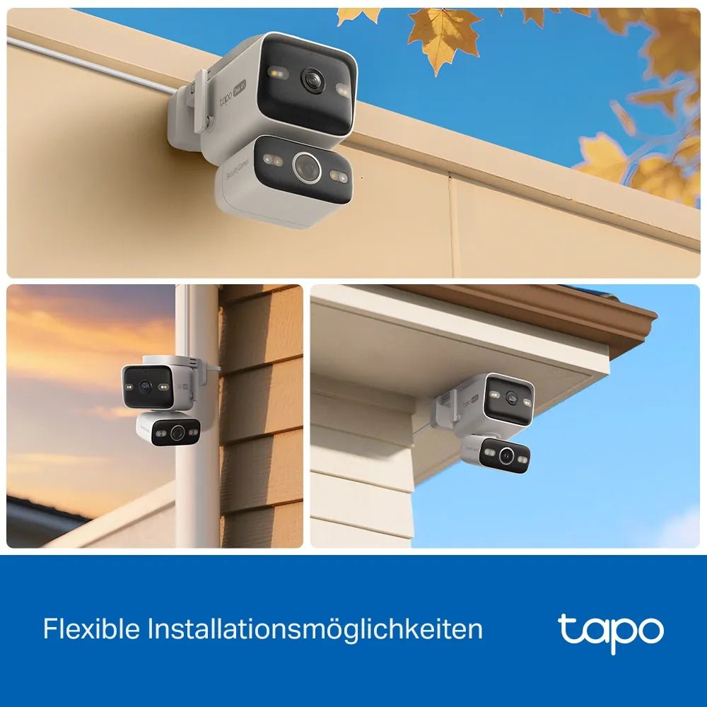 4K Dual - Objektiv 360° Outdoor Kamera | Tapo C575D - Tapo C575D