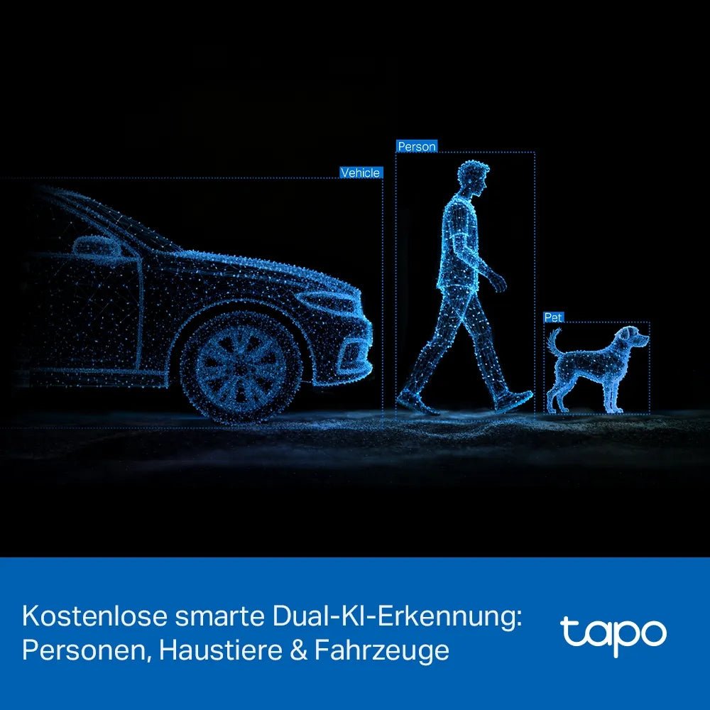 4K Dual - Objektiv 360° Outdoor Kamera | Tapo C575D - Tapo C575D