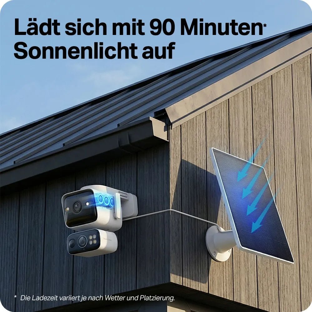 4K Dual - Objektiv 360° Solarbetriebene Kamera | Tapo C675D KIT - Tapo C675D KIT