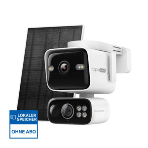 4K Dual-Objektiv 360° Solarbetriebene Kamera | Tapo C675D KIT