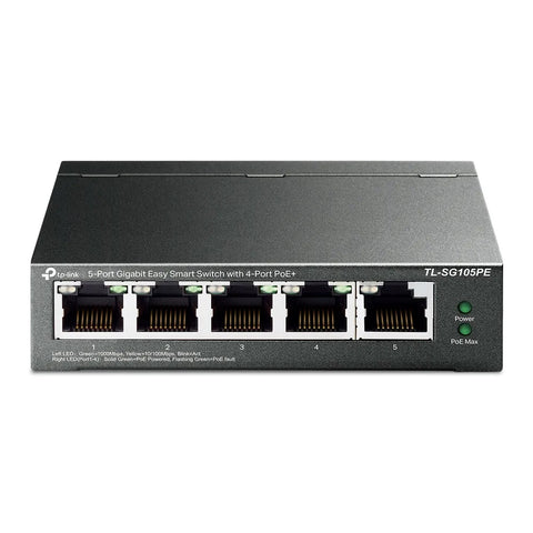 5 - Port Gigabit Smart Switch mit 4 PoE+ Ports | TL - SG105PE - TL-SG105PE
