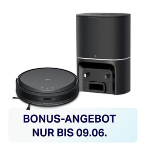 5300 Pa Saugroboter mit Auto-Empty Dock | Tapo RV20 Max + RVD101 Bundle