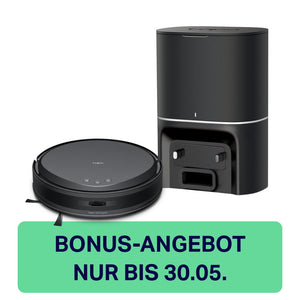 5300 Pa Saugroboter mit Auto-Empty Dock | Tapo RV20 Max + RVD101 Bundle