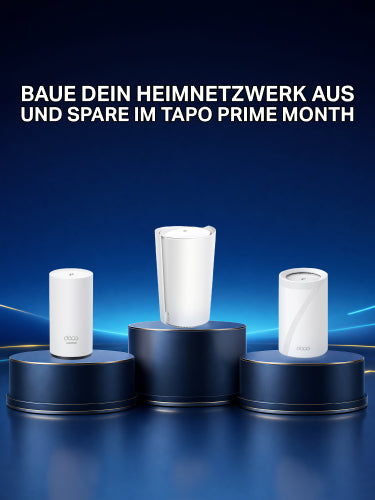 Baue dein Heimnetzwerk aus und spare im Tapo Prime Month
