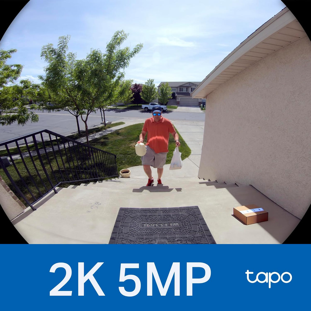 Tapo D235 2K 5MP Akku/Festverdrahtet | TP-Link Tapo Deutschland