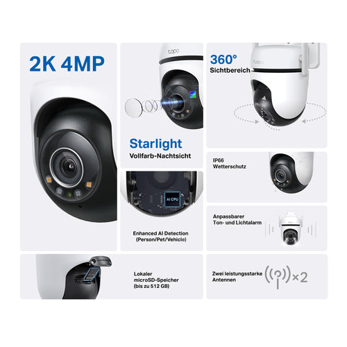 Sicherheitskamera | TP-Link Tapo Deutschland
