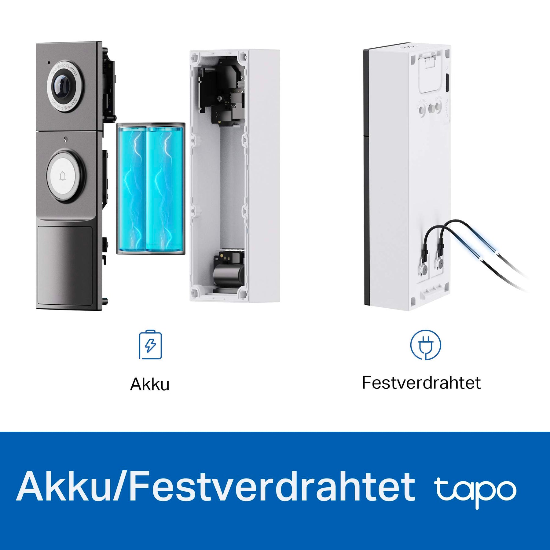 Tapo D235 2K 5MP Akku/Festverdrahtet | TP-Link Tapo Deutschland