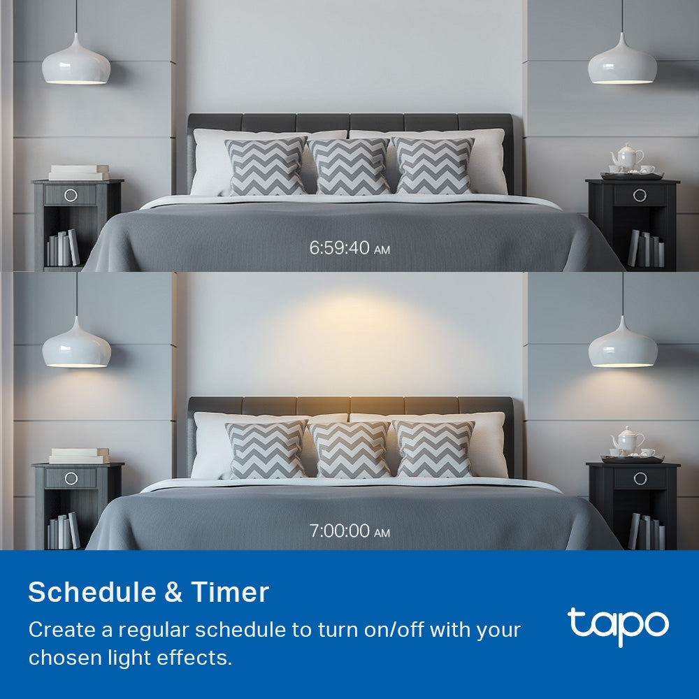 Tapo L430P Smart P45 Glühbirne E14, 470 Lumen Mehrfarbig