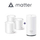 AX3000 Wi-Fi 6 Mesh Bundle | Deco X50 (3er-Pack) + Deco X50-Outdoor