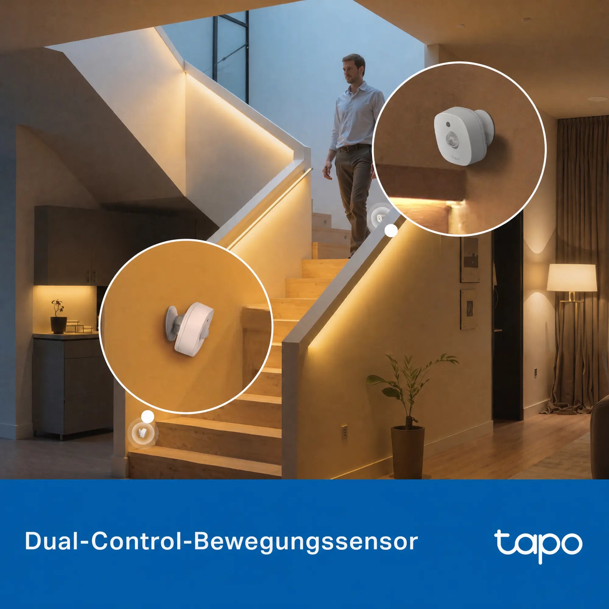 Tapo L901-6 | Smart WLAN Lichtstreifen 6 m mit 2 Bewegungssensoren