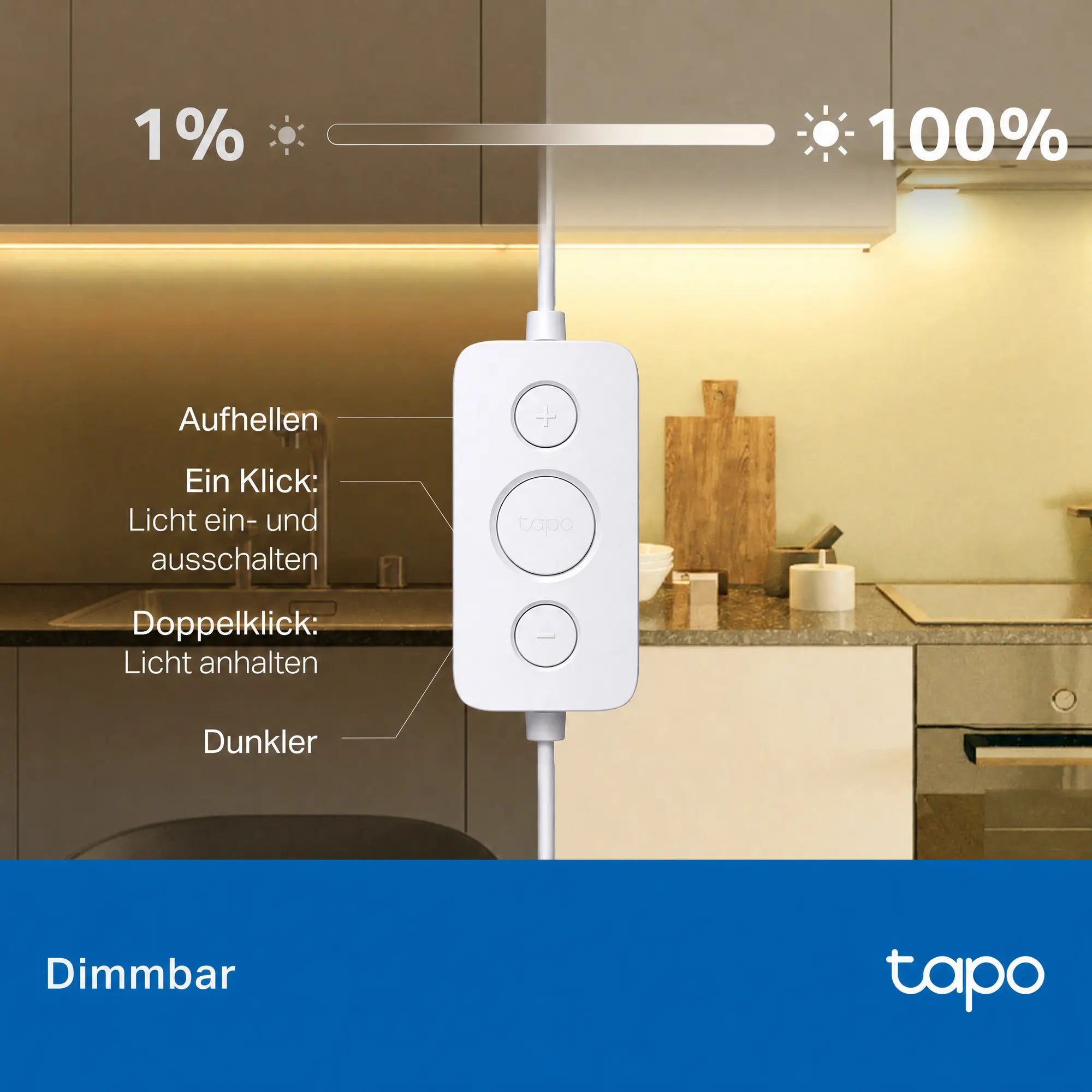 Tapo L901-6 | Smart WLAN Lichtstreifen 6 m mit 2 Bewegungssensoren
