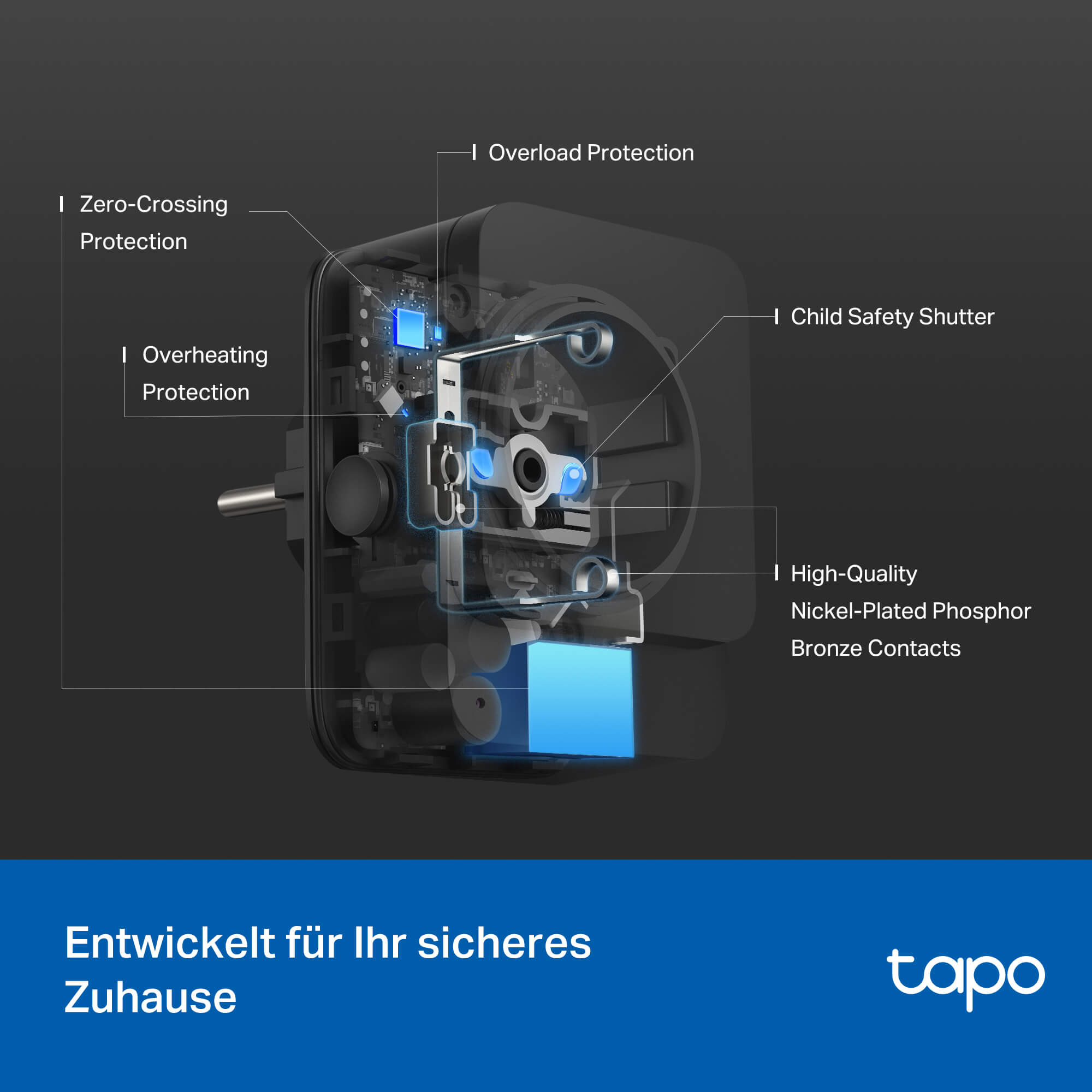 Tapo P410M WLAN Outdoor Steckdose
