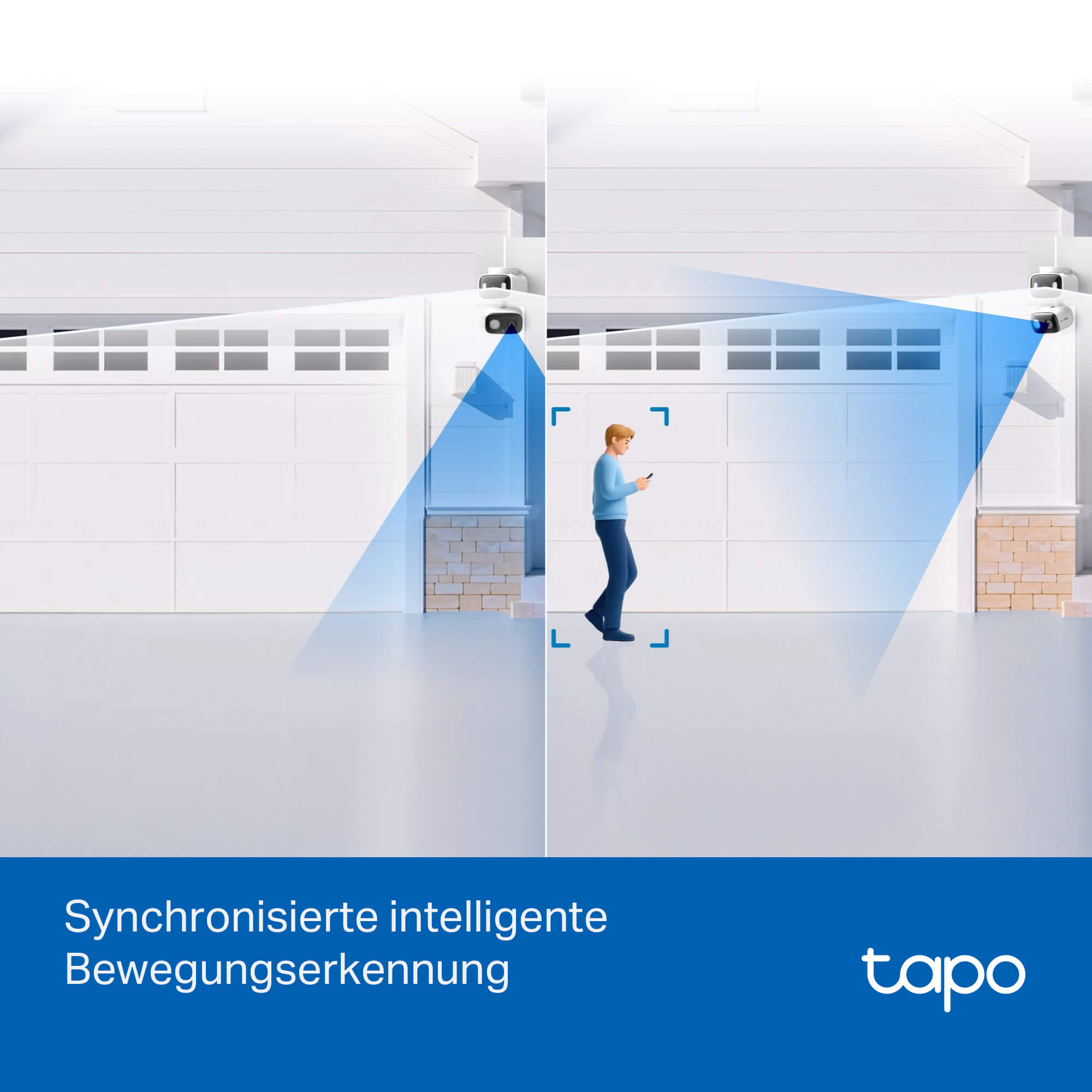 Tapo C246D 2K 3MP, Dual-Objektiv für Innen & Außen