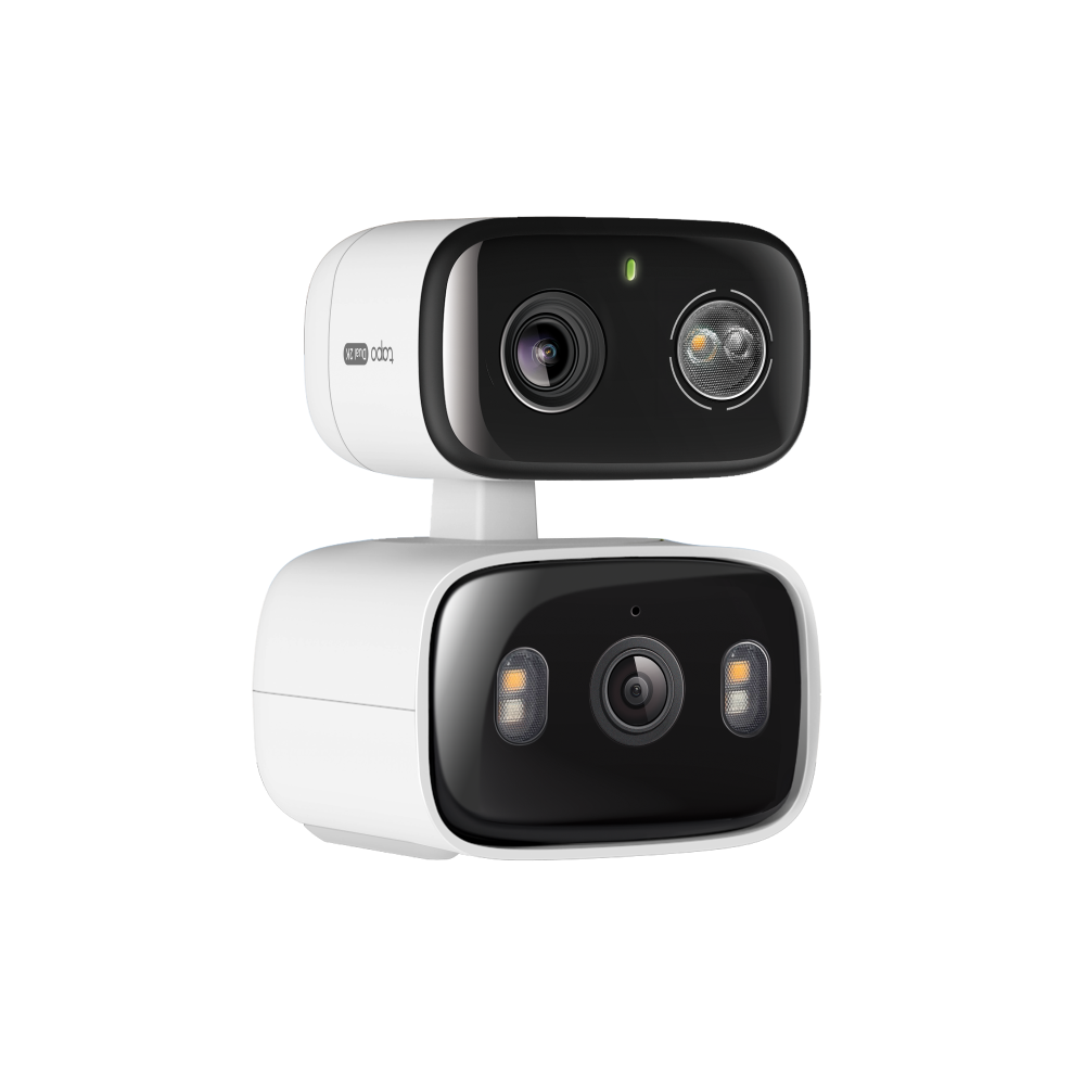 Tapo C246D 2K 3MP, Dual-Objektiv für Innen & Außen