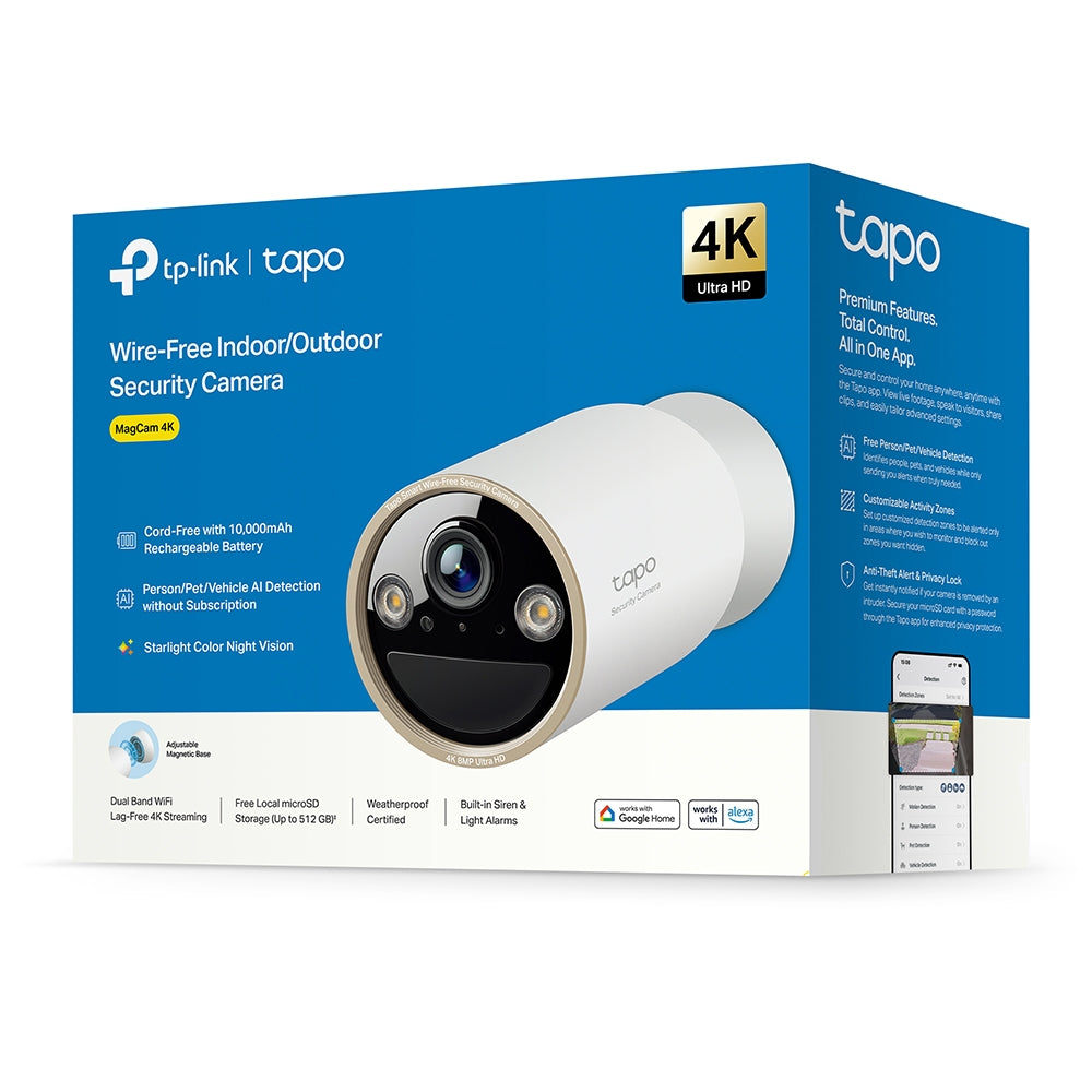 Tapo C460 4K 8MP, 10000mAh-Akku - überwachungskamera aussen akku