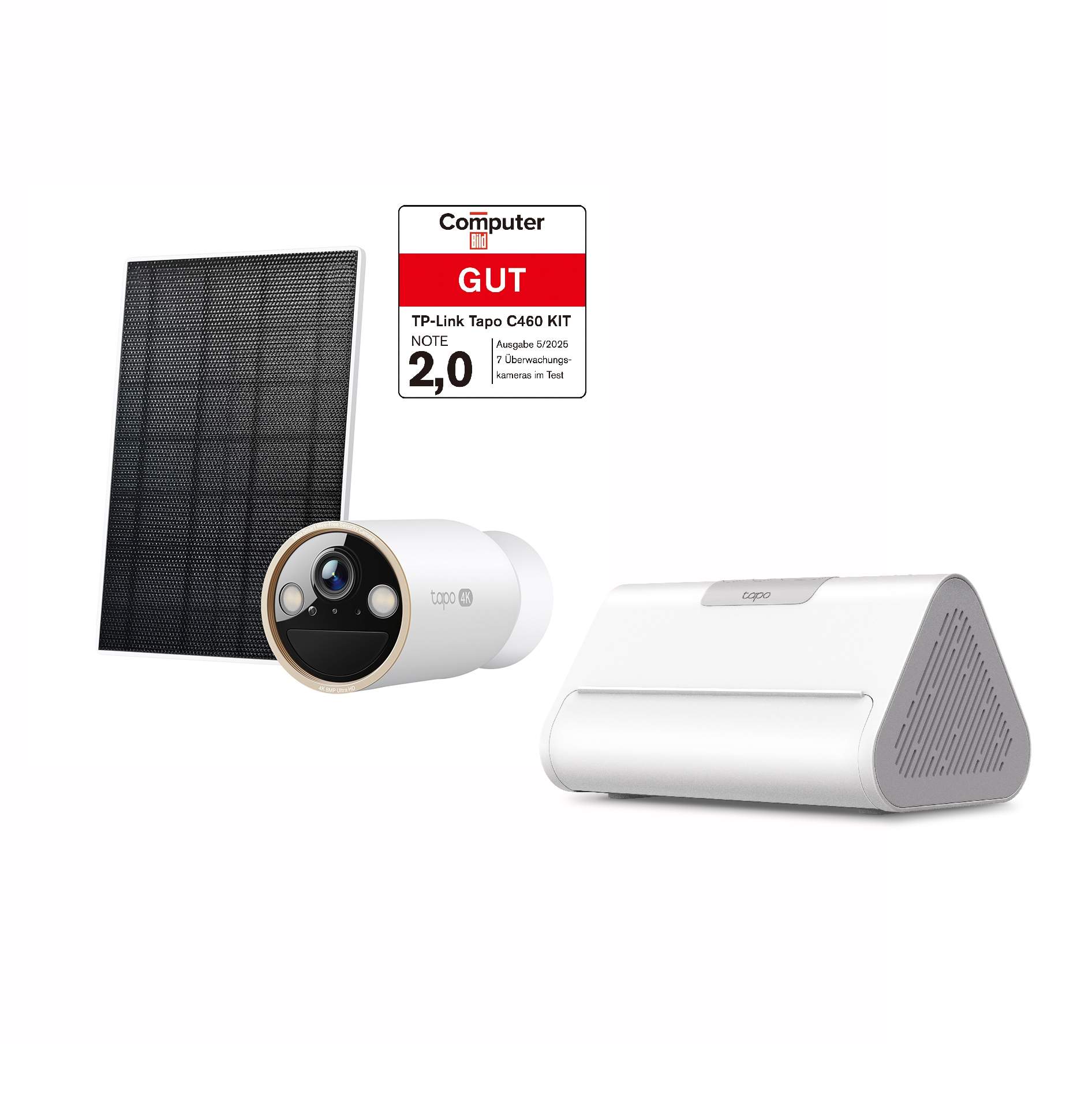 Tapo C460 Kit + H500 Speicher-Bundle