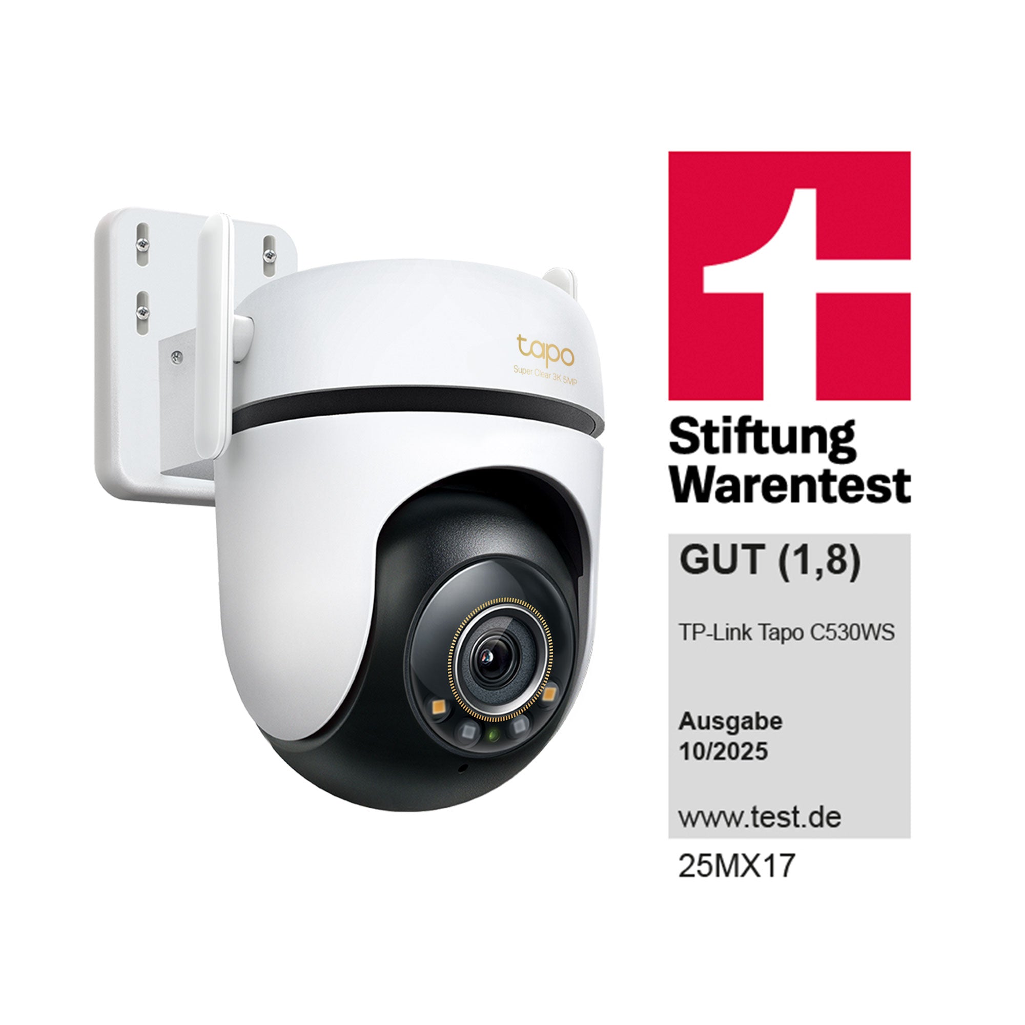 Tapo C530WS 3K 5MP, 360°