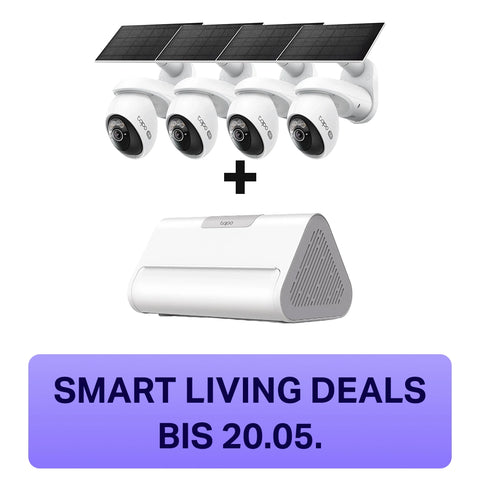 4K 8MP 360° Profi-Überwachungssystem | Tapo H500 + C660 KIT (4er-Pack)