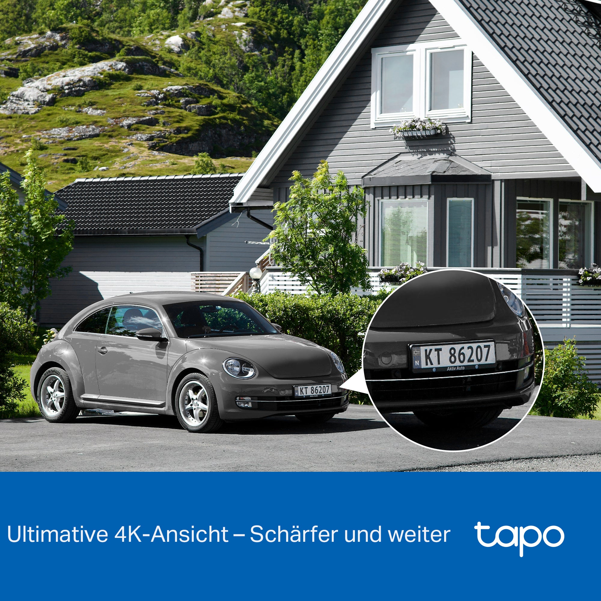 Tapo C660 KIT 4K 8MP 360°, Solarpanel-Set