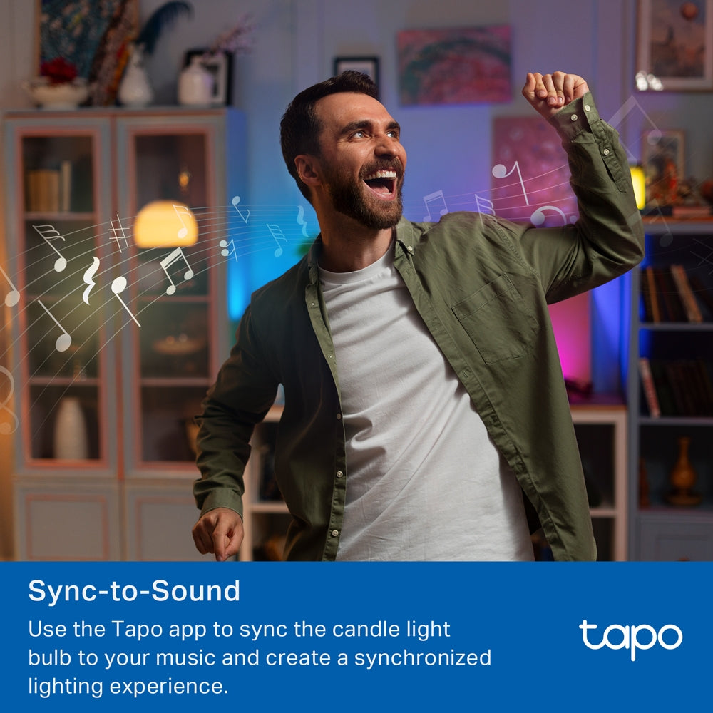 Tapo L430C(2-pack) Smarte WLAN Glühbirne E14, 470 Lumen - Bulb