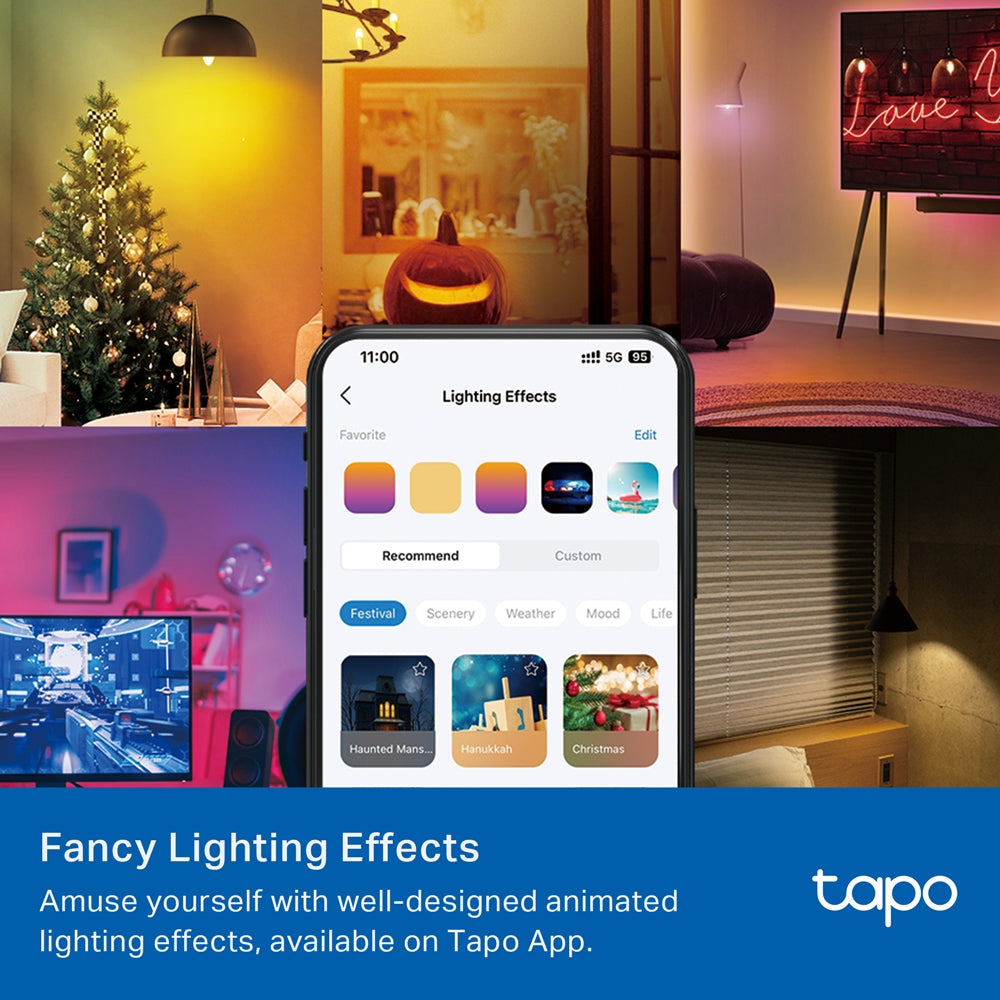 Tapo L430C(2-pack) Smarte WLAN Glühbirne E14, 470 Lumen - Bulb