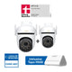 3K 5MP 360° Überwachungssystem | Tapo H500 + C530WS (2er-Pack)