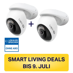 4K 8MP 360° Outdoor Kamera | Tapo C560WS (2er-Pack)