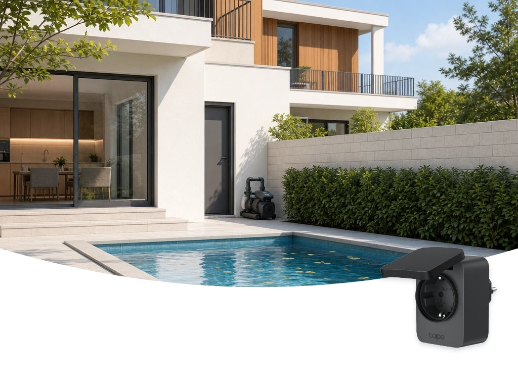 Tapo P410M | Outdoor WLAN Steckdose IP54 Spritzwasser- & Staubgeschützt