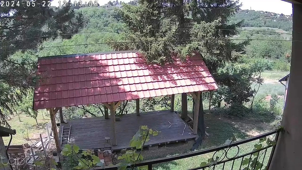 Esempio di telecamera Tapo per giardino