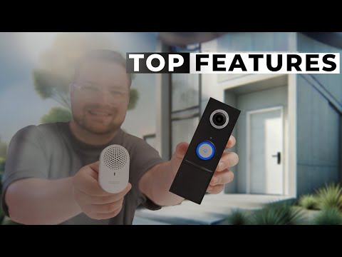 2K 180° Video Türklingel 10000mAh Akku (fest verbaut/verdrahtet) | Tapo D235