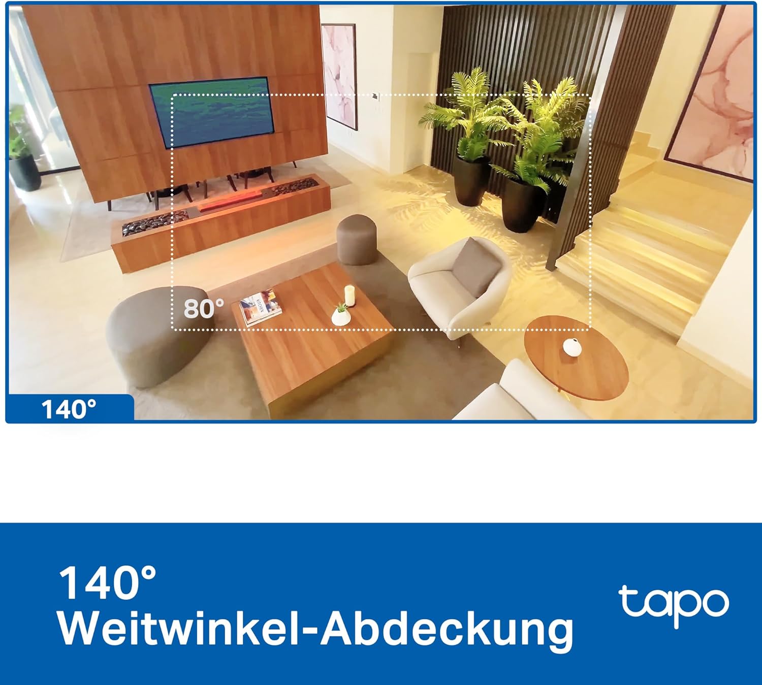 Tapo C125 2K 4MP mit Magnetfuß - Tapo C125