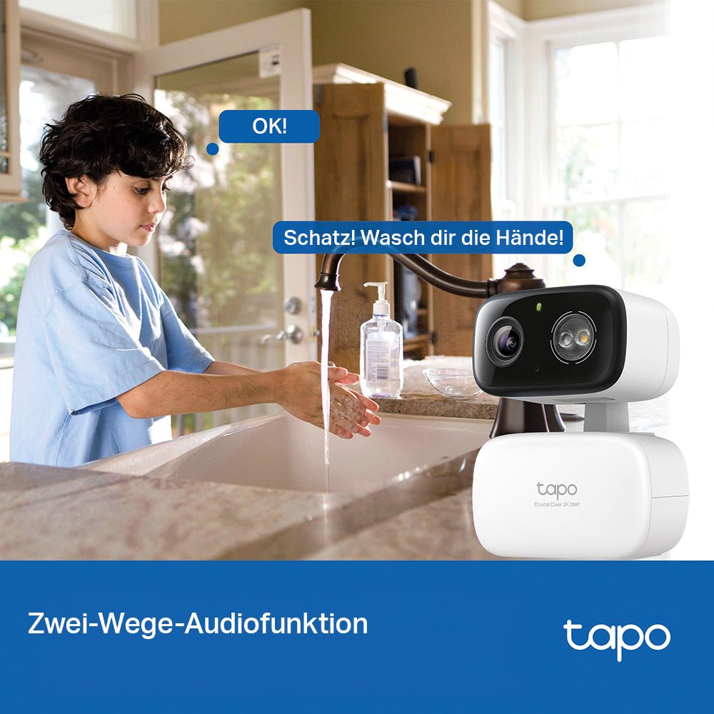 Tapo C216 2K 3MP, 360° für Innen & Außen - Tapo C216
