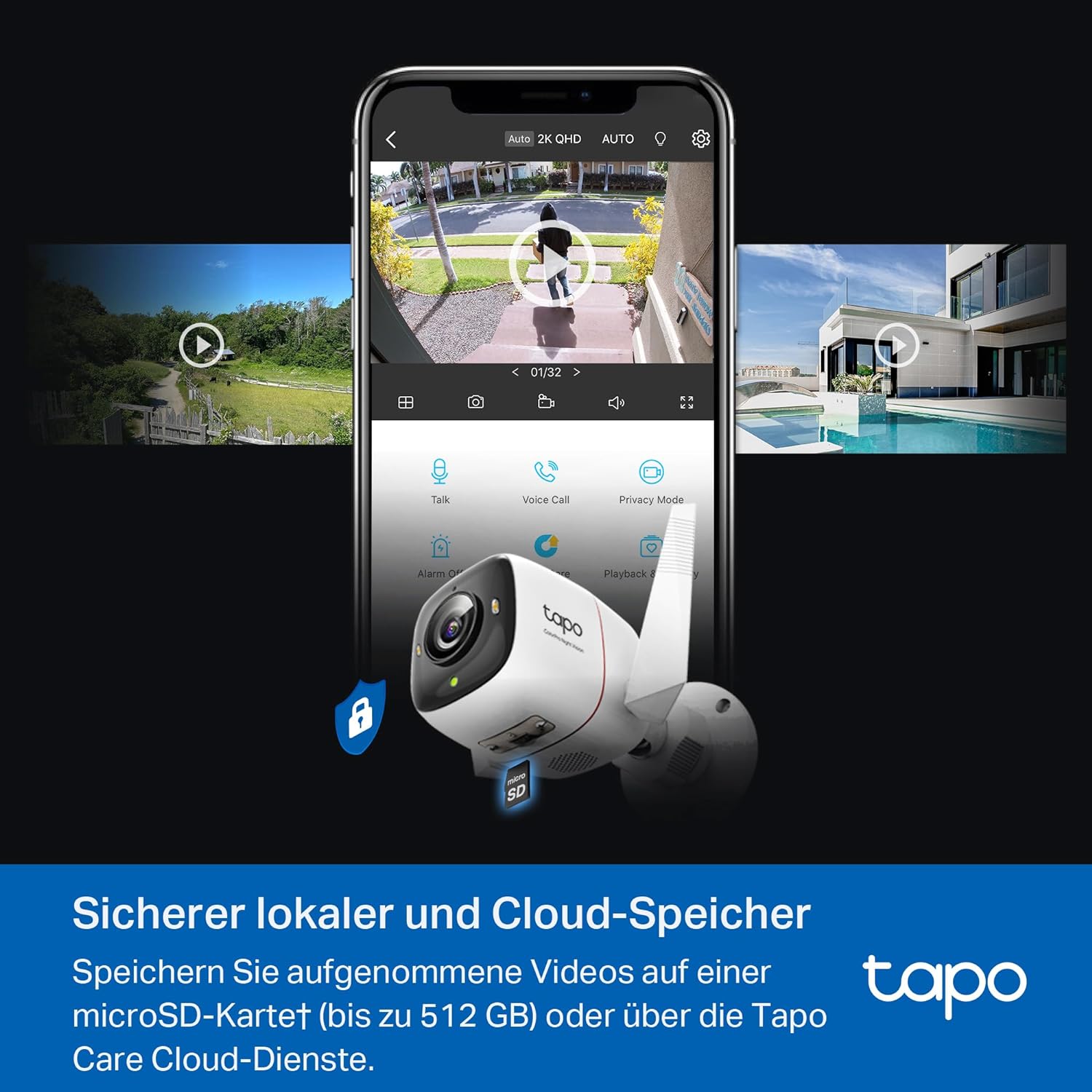 Tapo C325WB, ColorPro Nachtsicht - Tapo C325WB