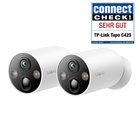 Tapo C425(2 - pack) 2K 4MP, 10000mAh - Akku - Tapo C425(2St.)