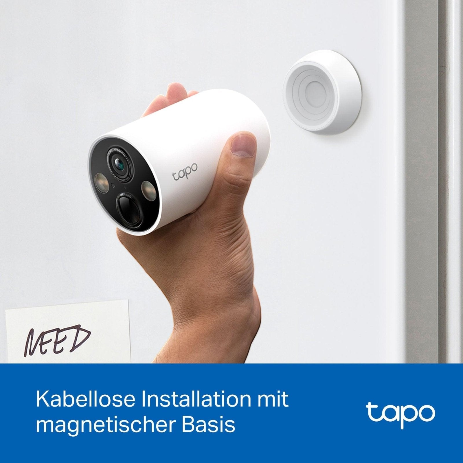 Tapo C425(4 - pack) 2K 4MP, 10000mAh - Akku - Tapo C425(4St.)