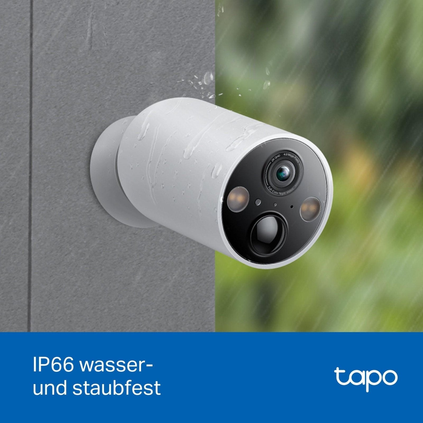 Tapo C425(4 - pack) 2K 4MP, 10000mAh - Akku - Tapo C425(4St.)